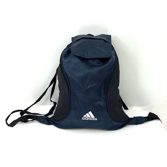 Adidas Stadium Backpack Foldable Navy Black - Picture 1 of 16